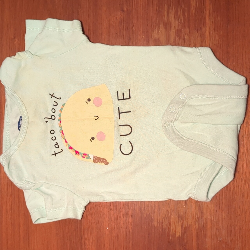 Baby taco onesie